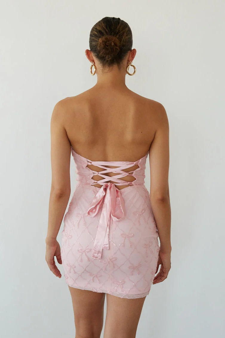 Mila Coquette Sequin Mini Dress