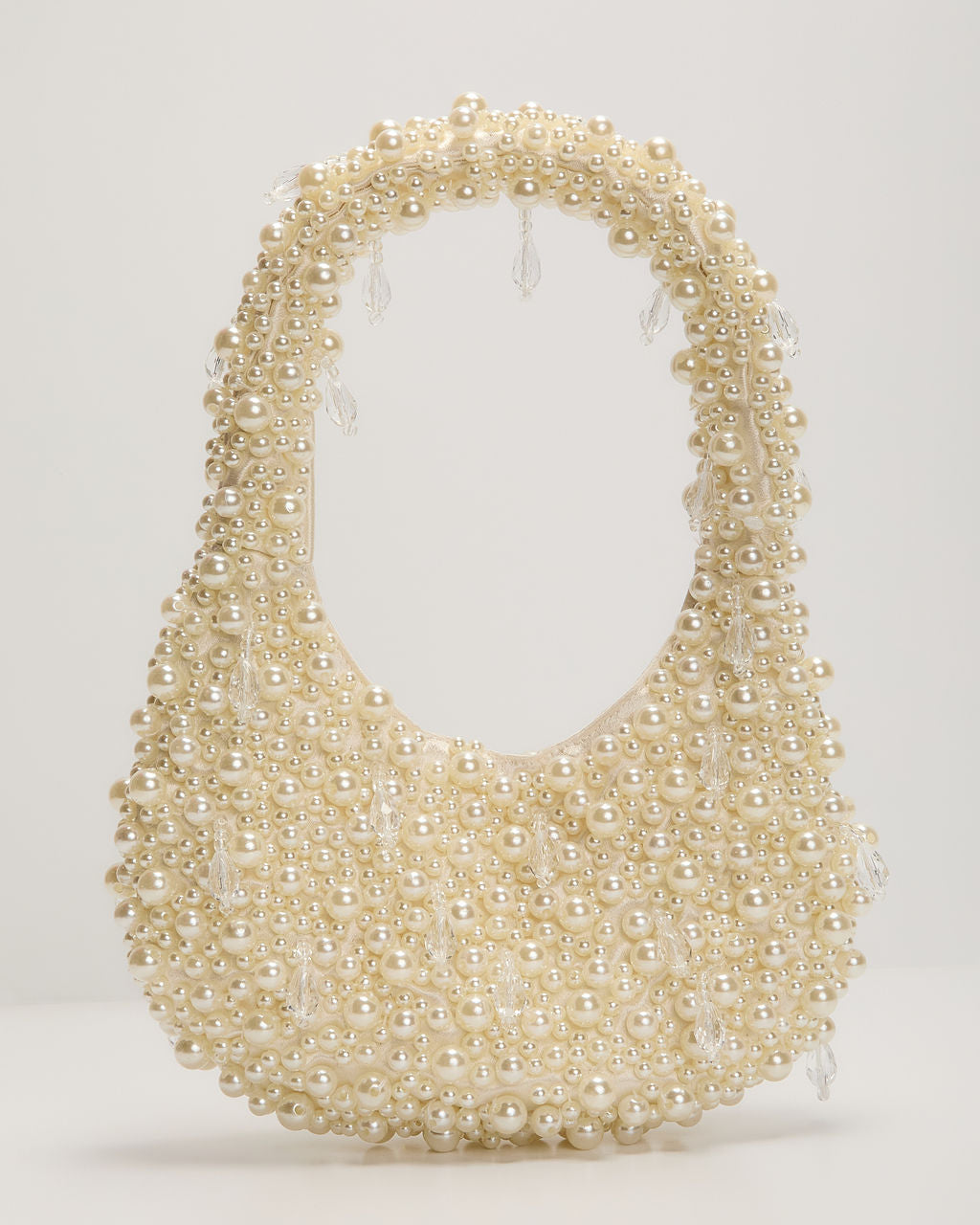 Lilah Pearl Embellished Shoulder Bag