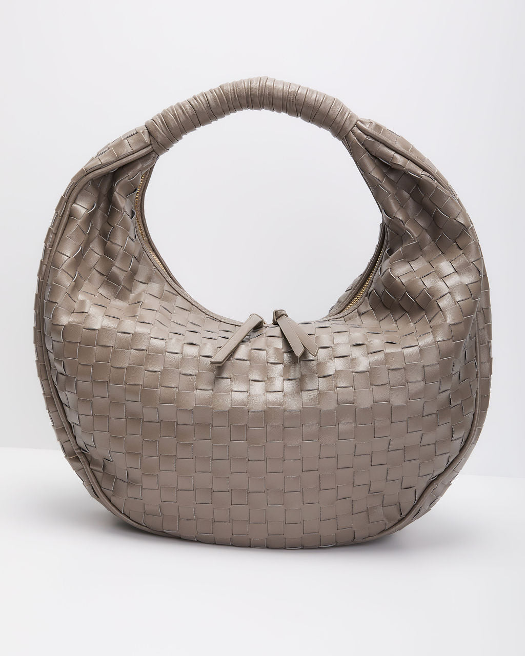 Alania Woven Leather Tote