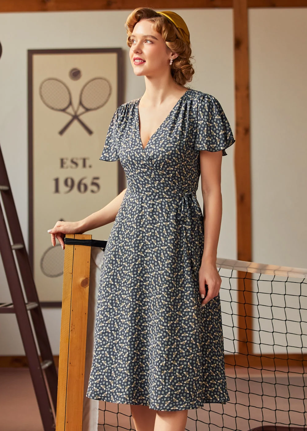 Vintage Vogue Cape Dress
