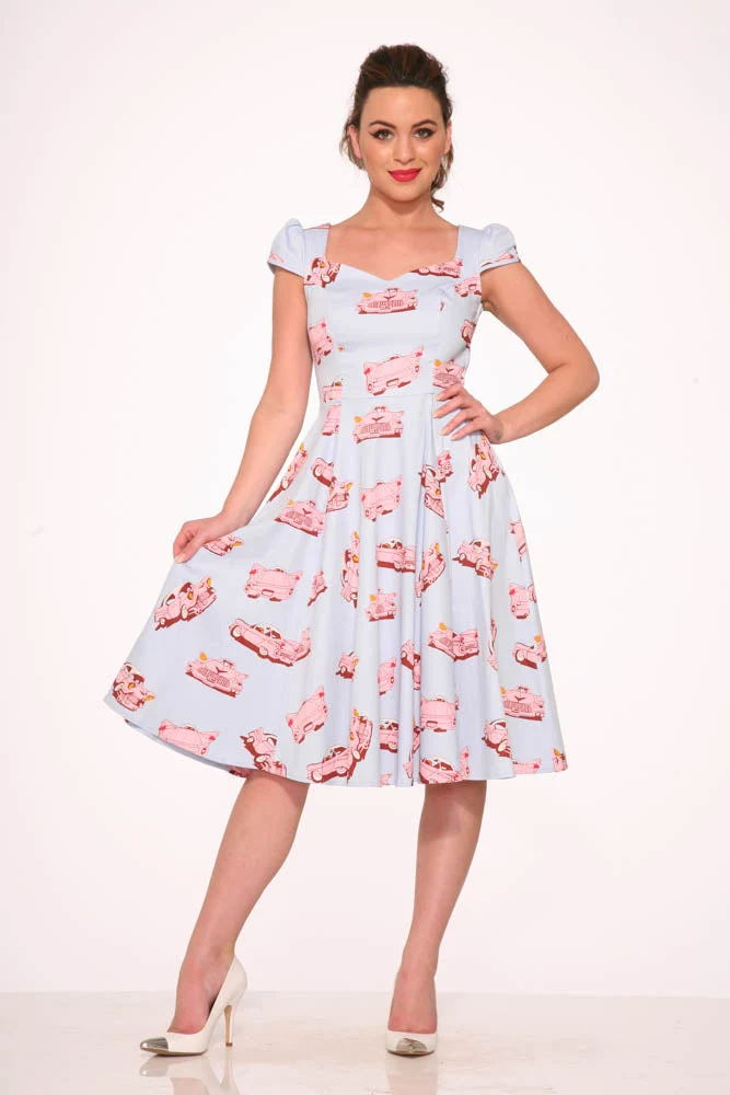 Car Hop Swing Dress