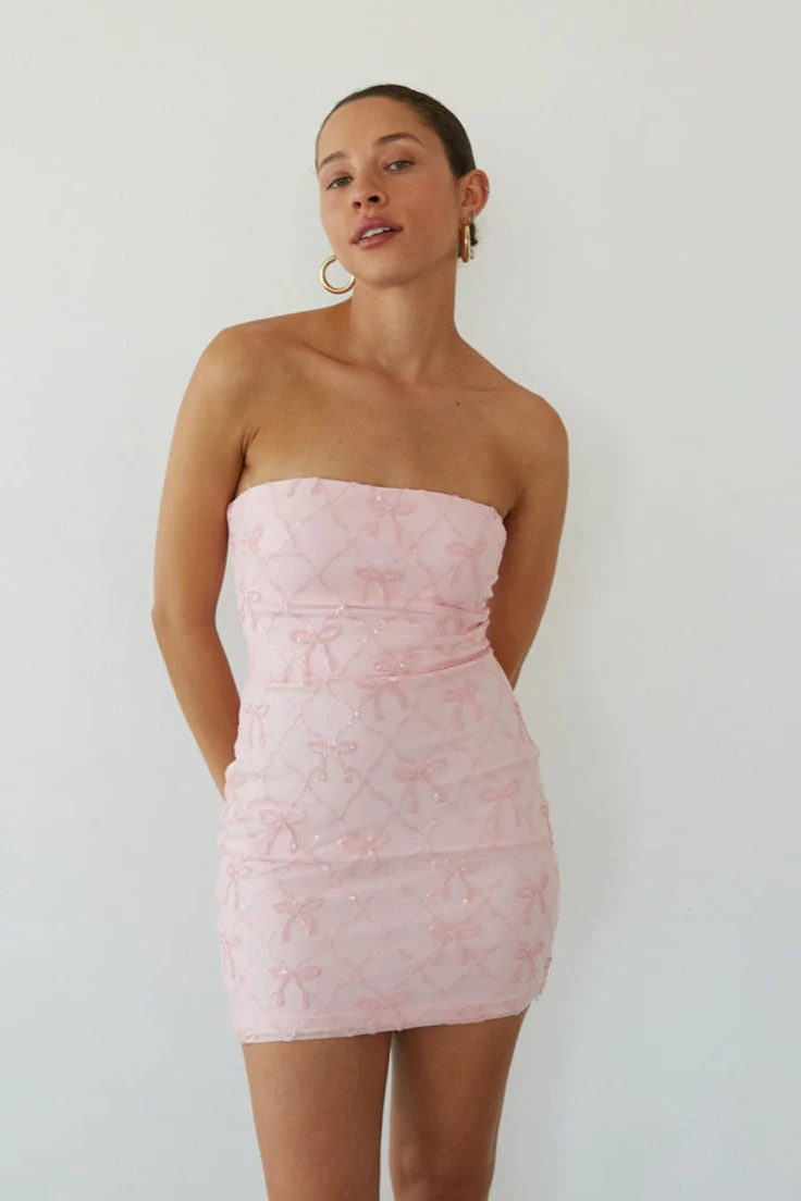 Mila Coquette Sequin Mini Dress