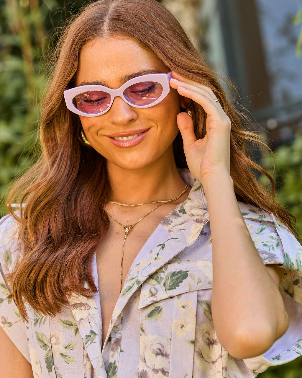 Breslin Cat Eye Sunglasses