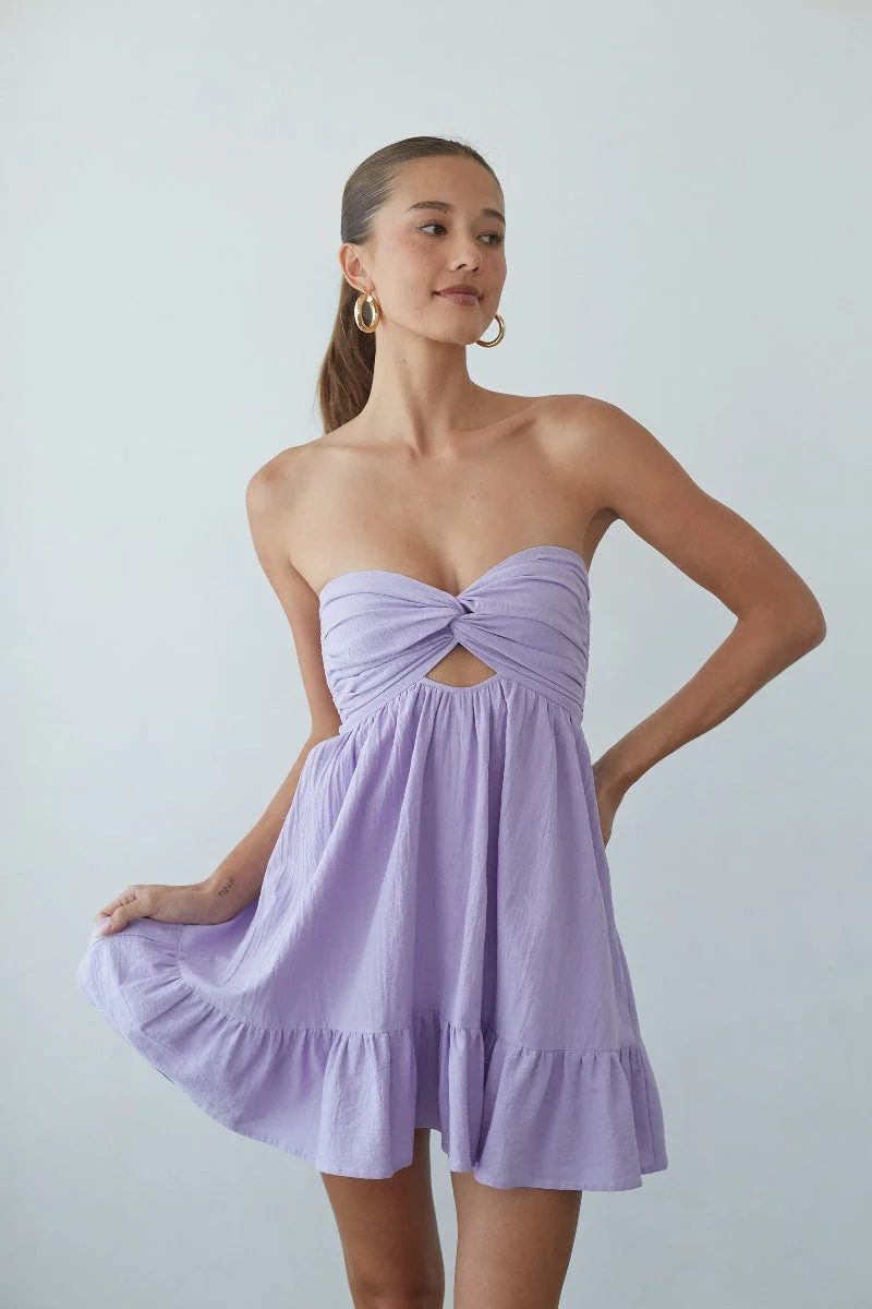 Savannah Twist Front Romper