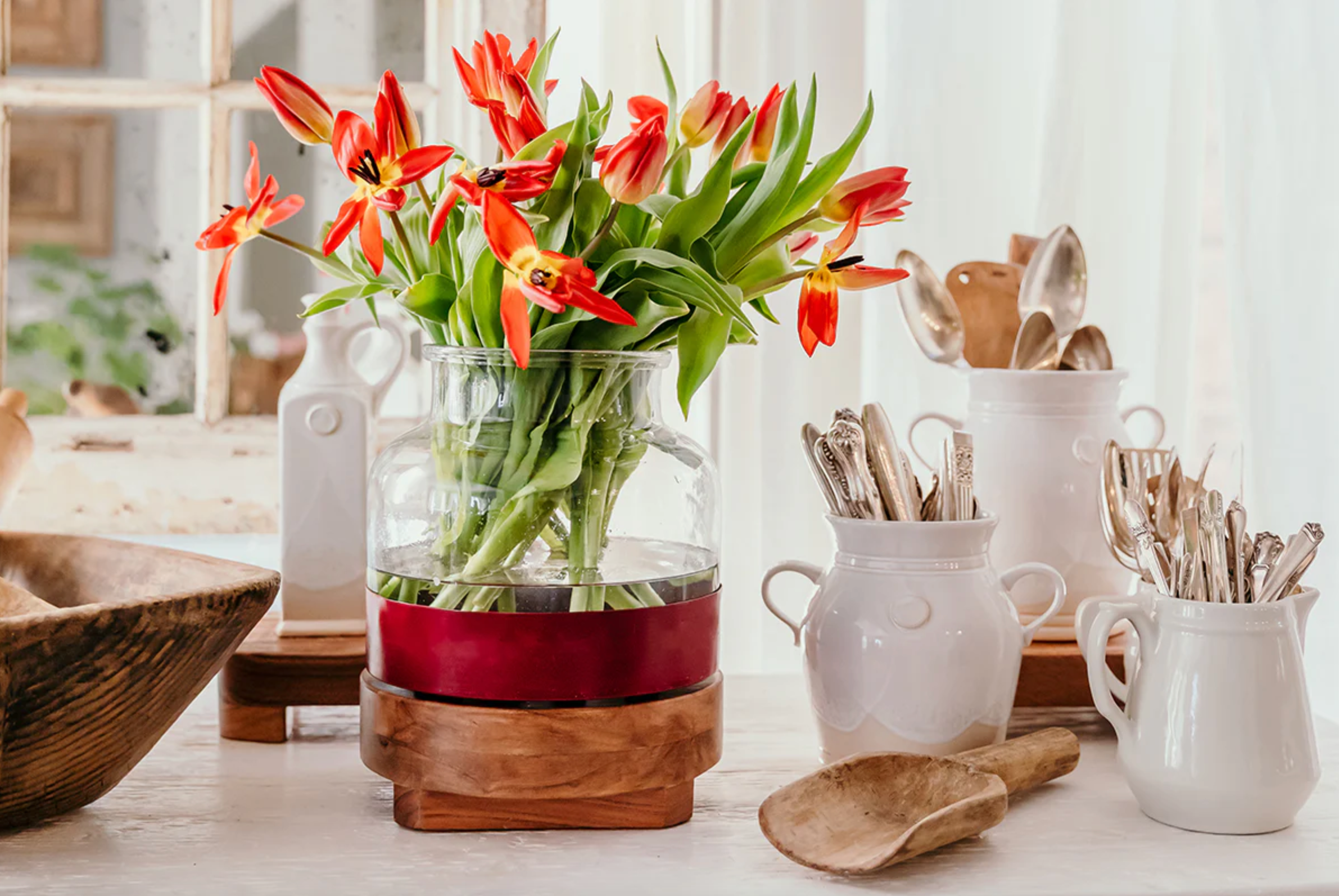 White Handthrown Confit Pot, Small & Large