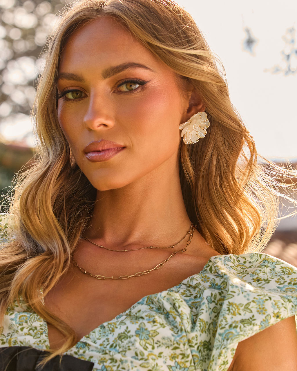 Flora Darling Flower Stud Earrings