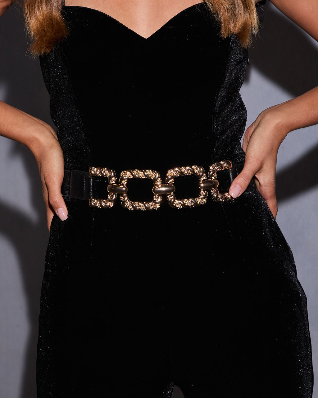 Golden Elm Chain Link Waist Belt