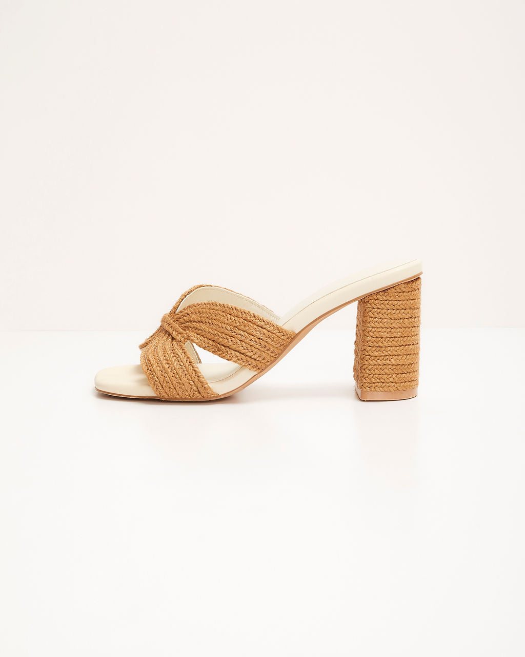 Vacation Ready Raffia Heeled Sandal