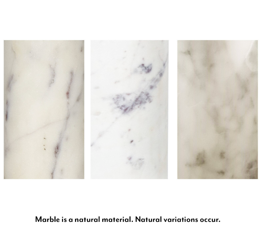 Vale Wood & Marble Square Coffee Table