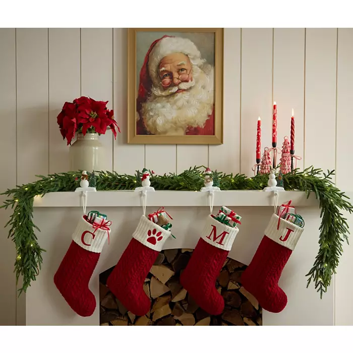 St. Nicholas Square® Cable Knit Christmas Stocking