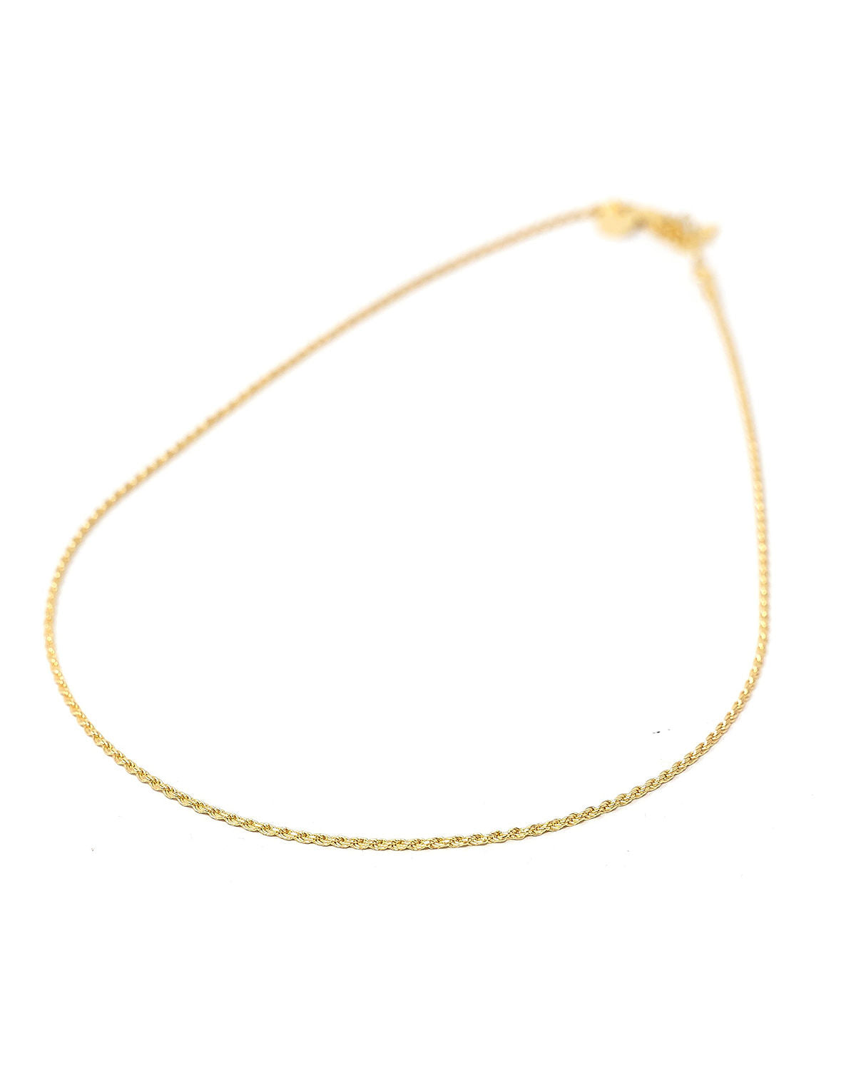 Skinny Rope 14k Plated Chain