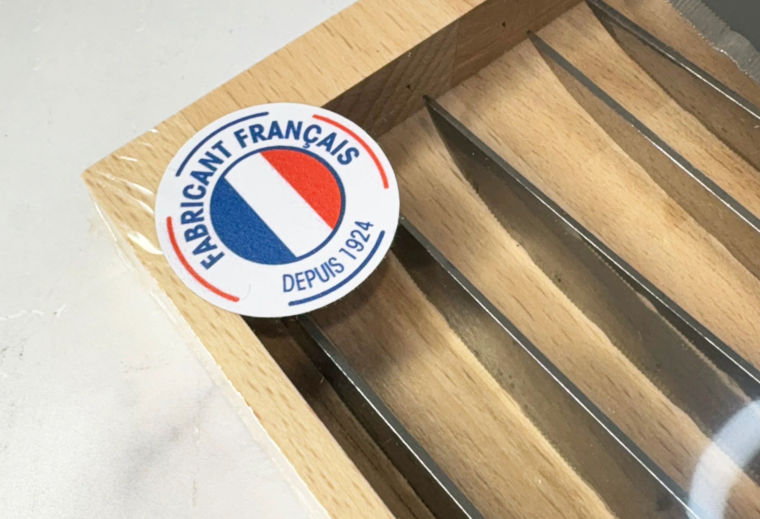 Black French Laguiole Steak Knives Set