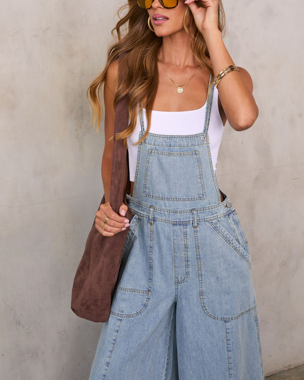 Ziggie Wide Leg Overalls
