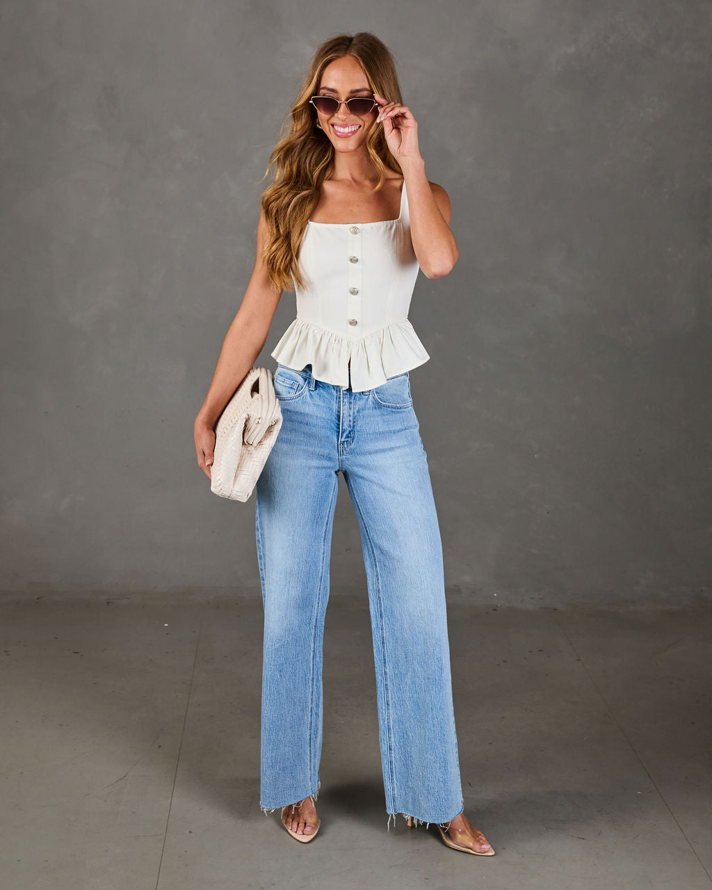 Loves Notebook Peplum Top