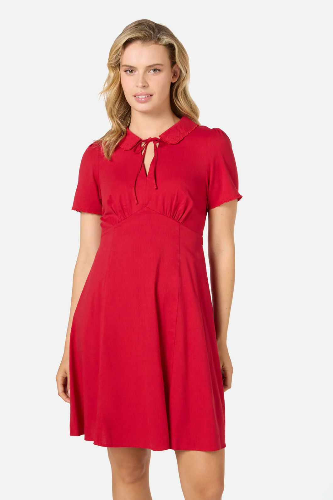 Josie Sweet Collar Tea Dress