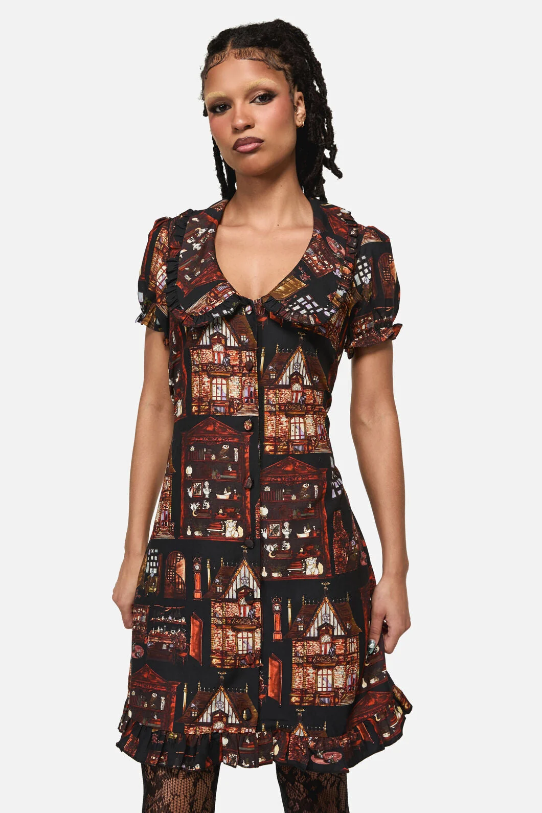 Covenstead A-Line Goth Dress