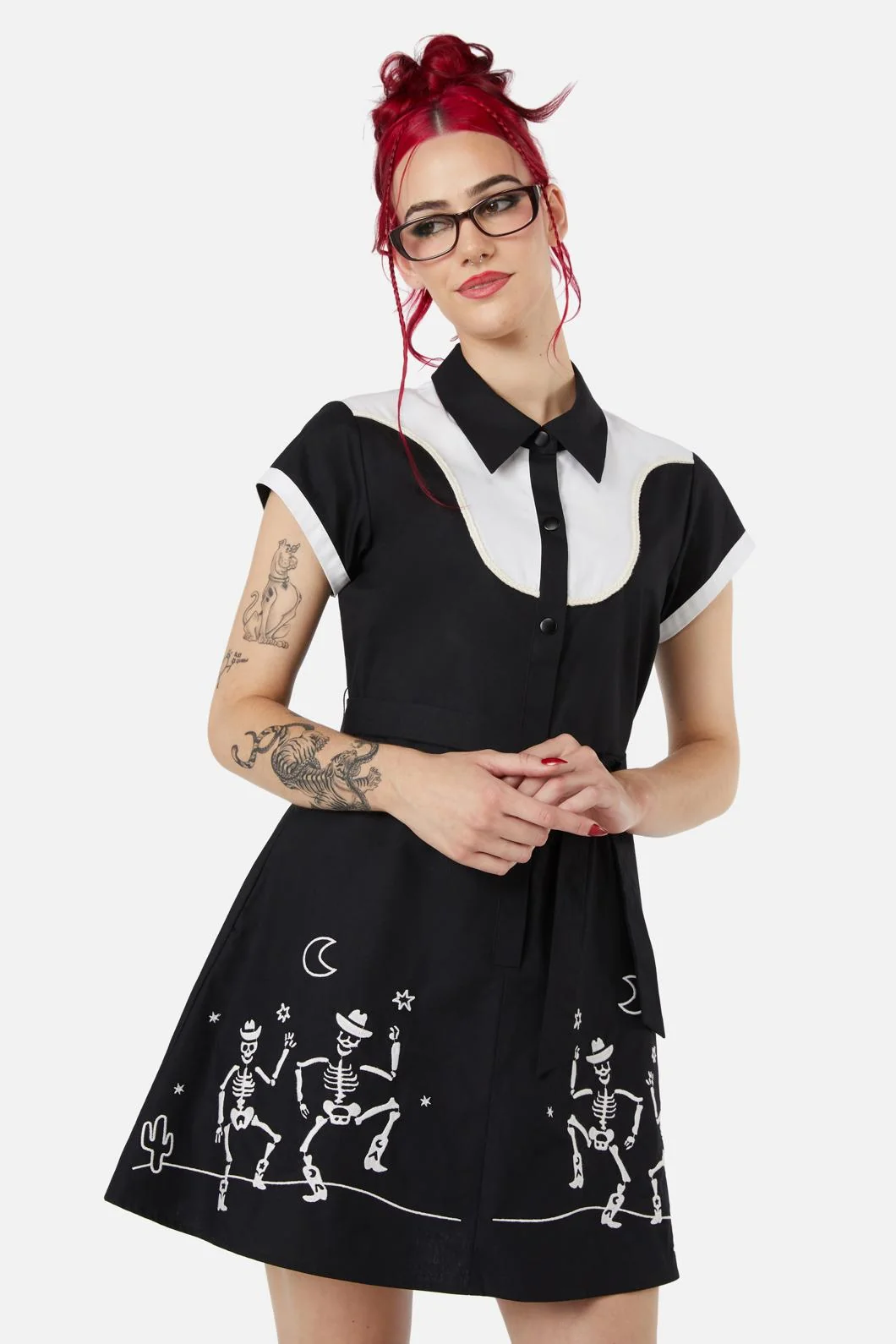 Skelly Skater Dress