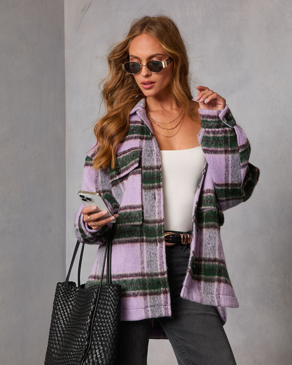 Haystack Heavyweight Plaid Jacket