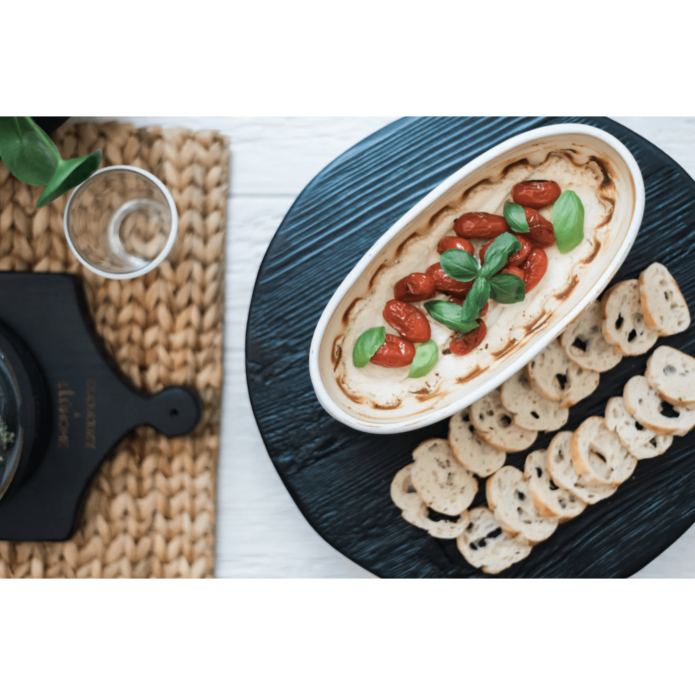Small Stoneware Oval Baking Dish