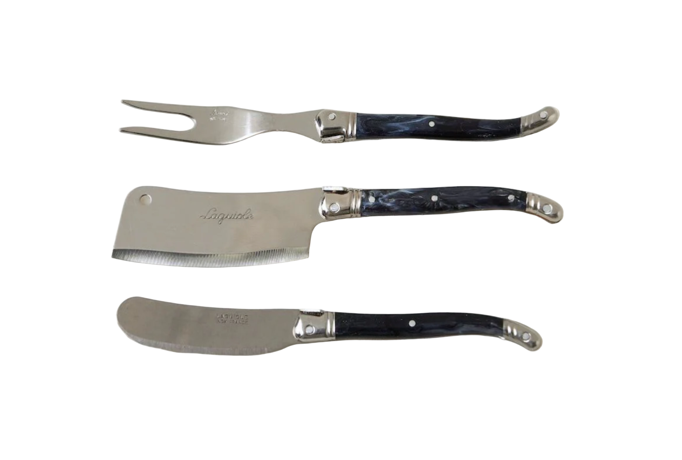 Grey French Laguiole Cheese Spreader