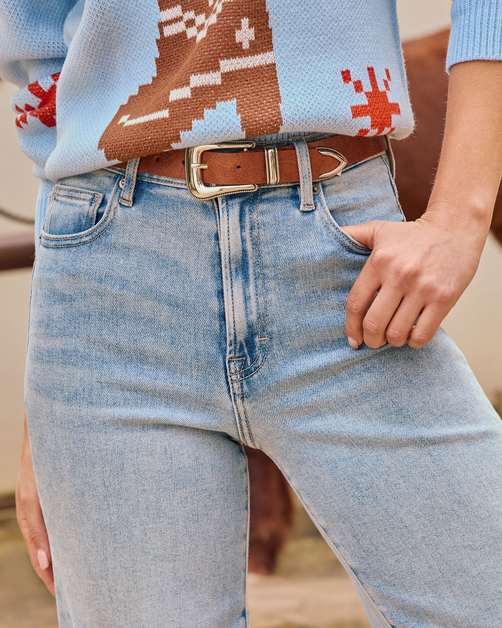 Ranch Hand Western Buckle Belt