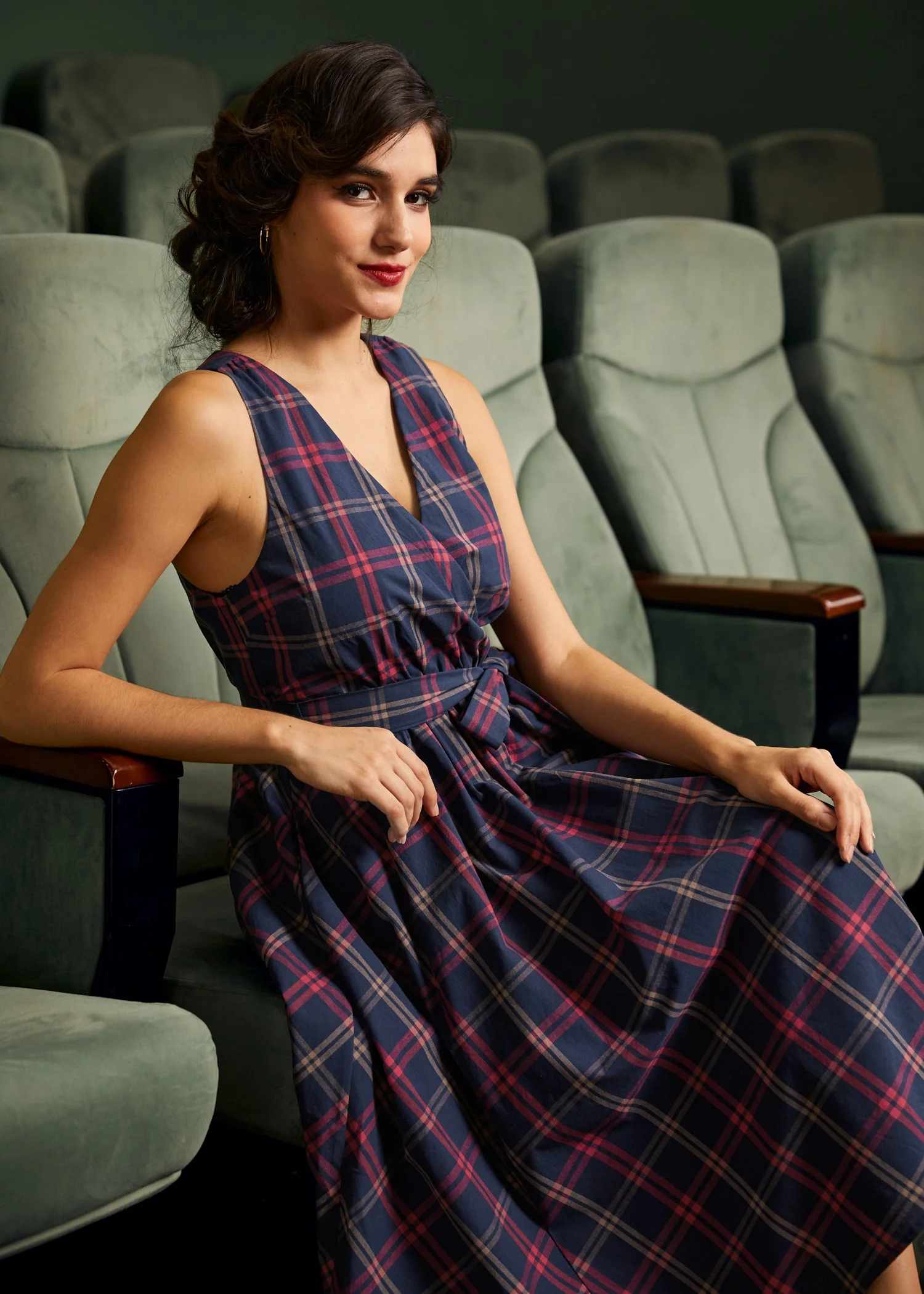 Instant Energy Faux-Wrap Dress