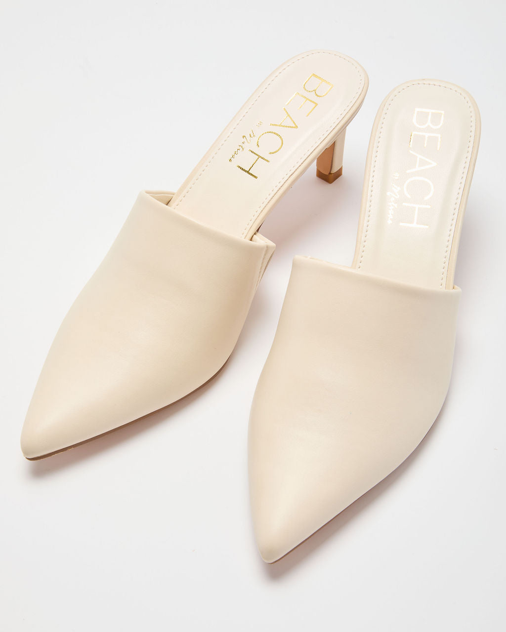Katria Pointed Toe Heeled Mules