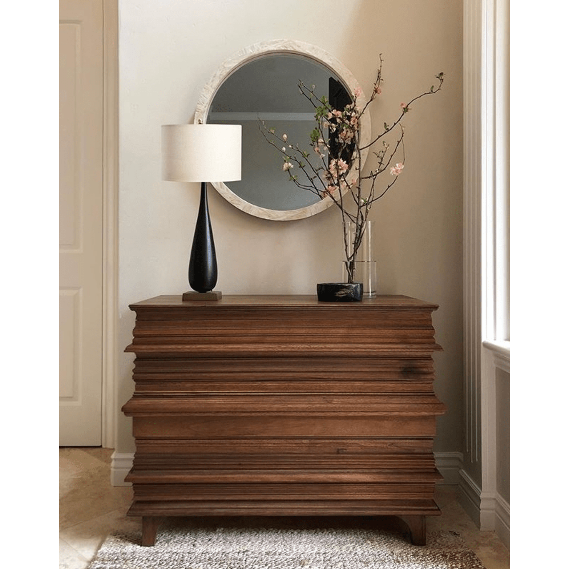 Bernard Chest, Dark Walnut