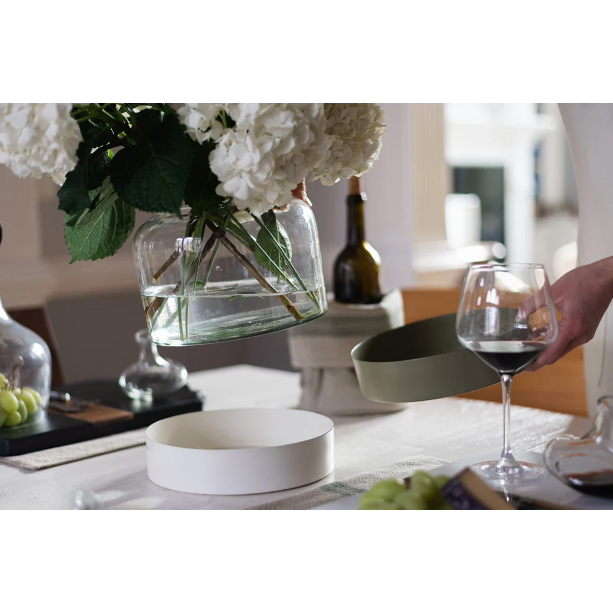 3-in-1 Glass Bloom Vase, Vineyard Color Set