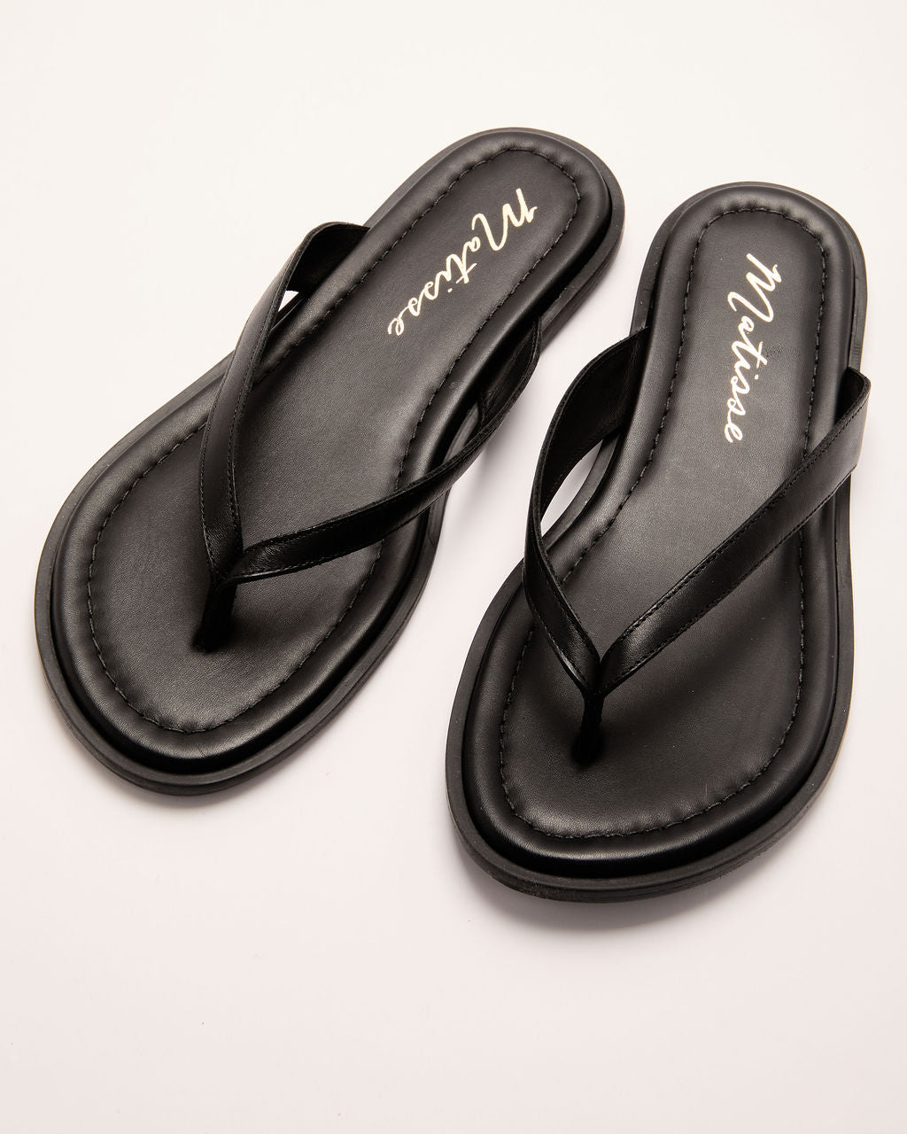 Javana Vegan Leather Flip Flops
