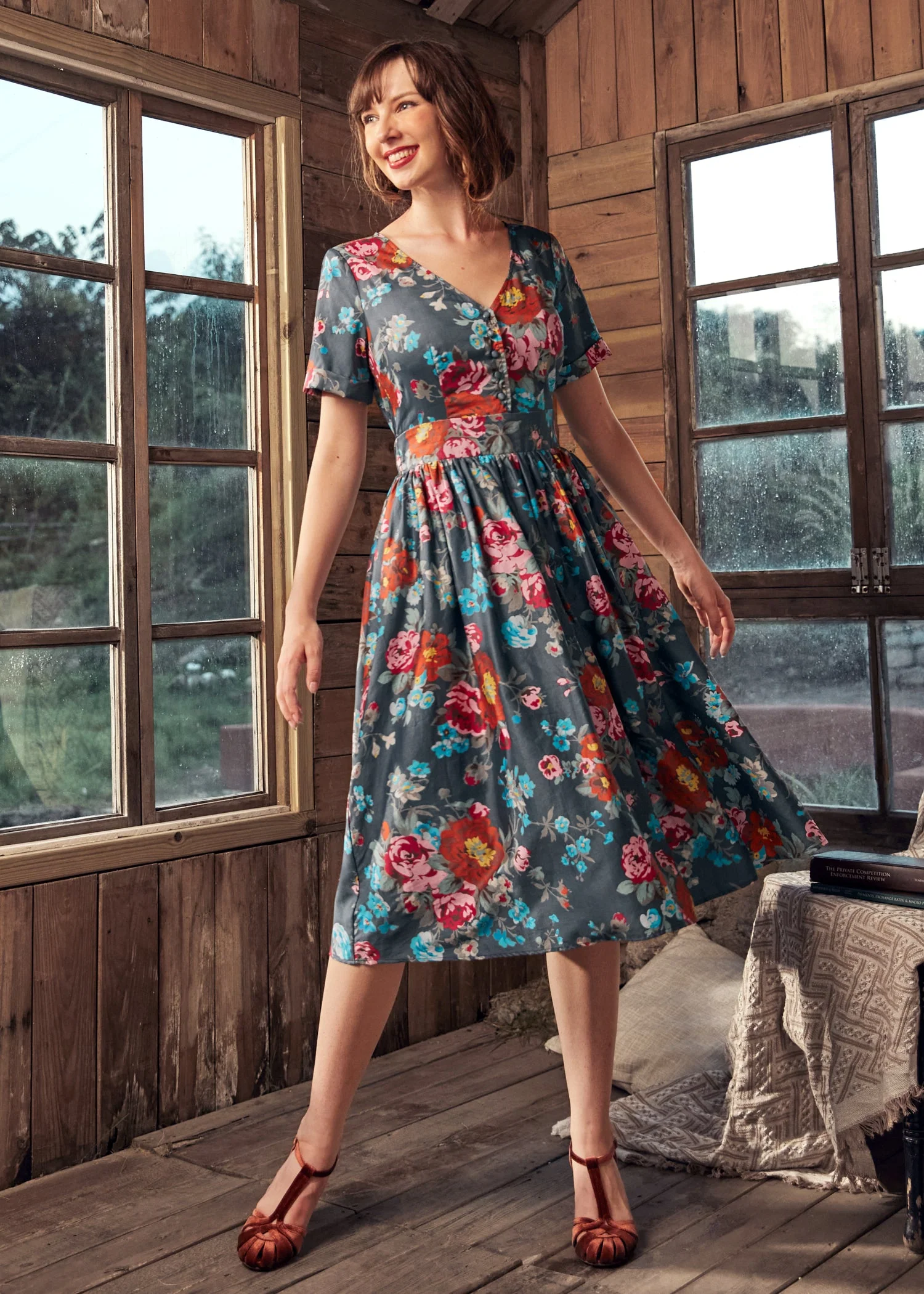 Fabulous Fit & Flare Shirt Dress