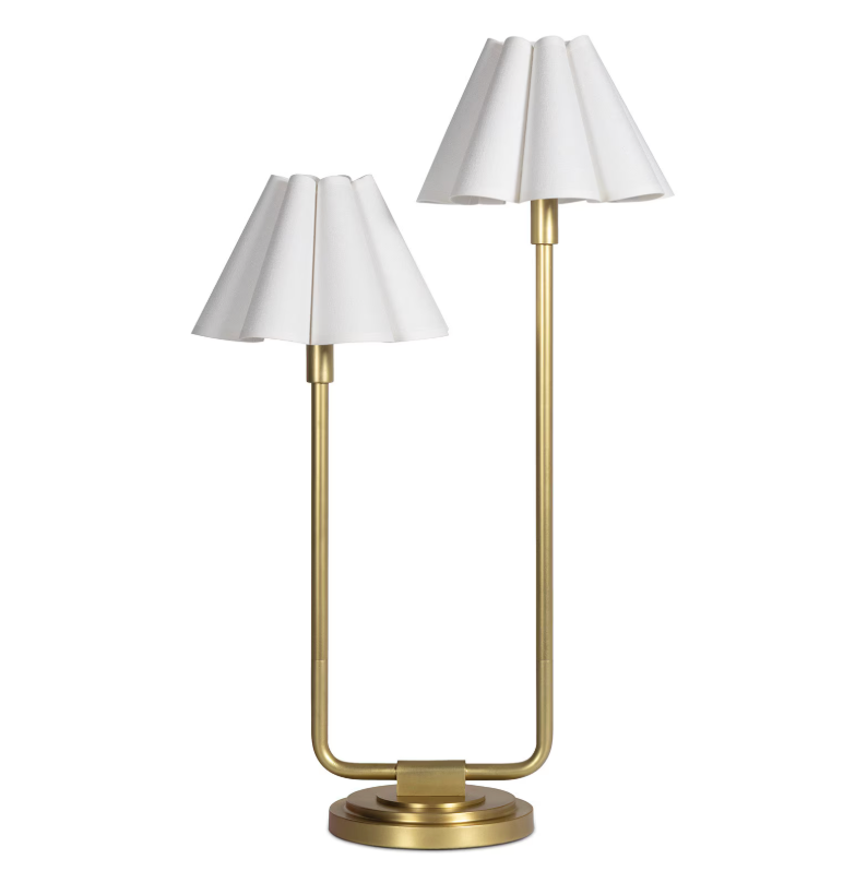 Polly Double Arm Table Lamp