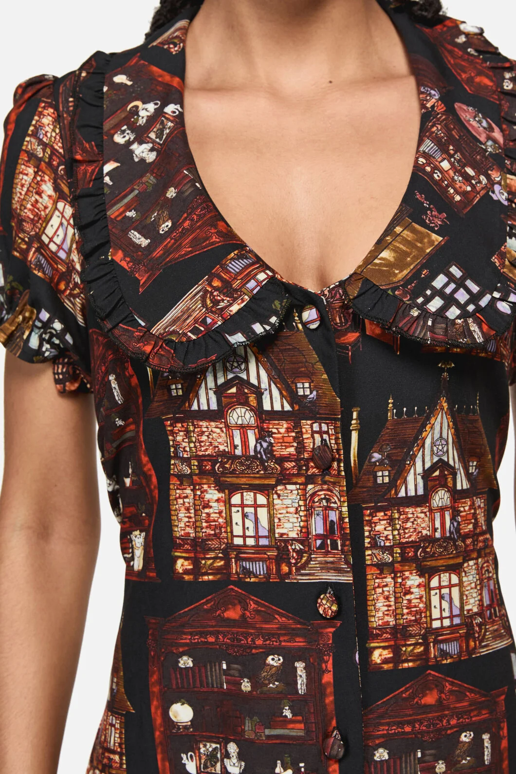 Covenstead A-Line Goth Dress