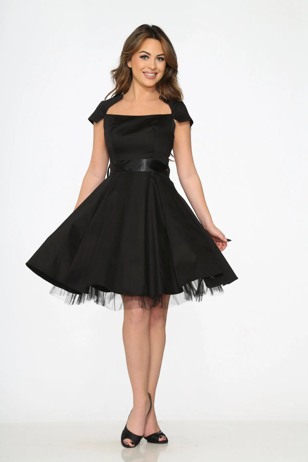 Black Swing Dress