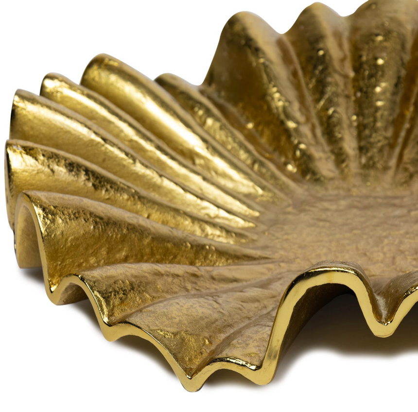 Soleil Brass Decorative Plate