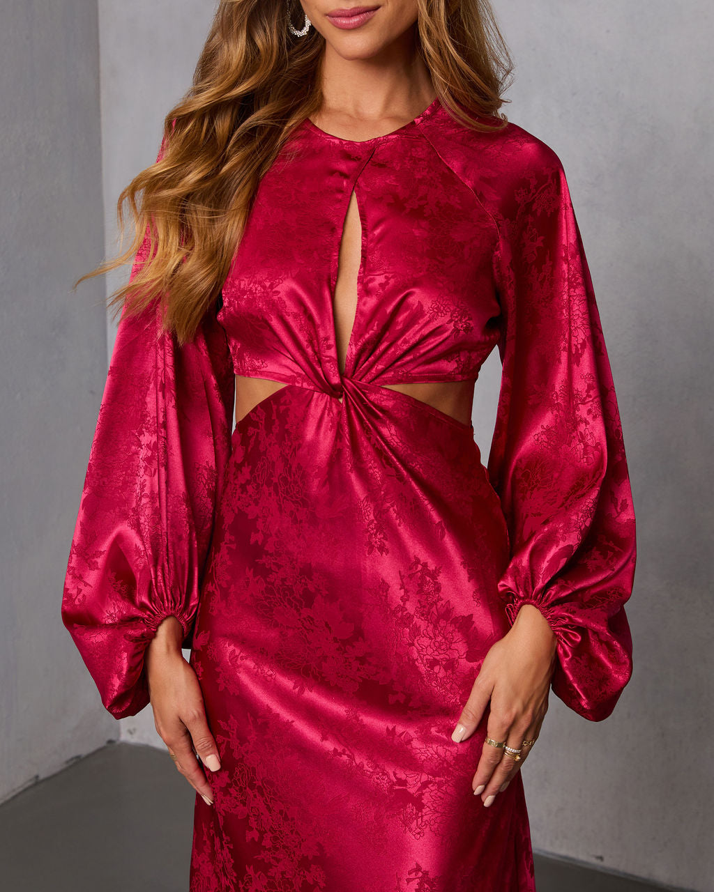 Under My Spell Cutout Maxi Dress