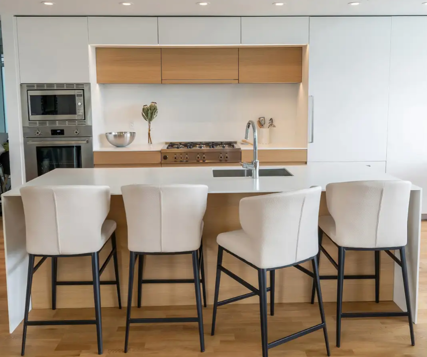 Delaney Side Chair Beige, Set of 2