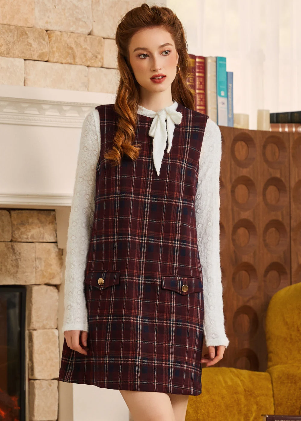 A Moment in Time Sleeveless Shift Dress