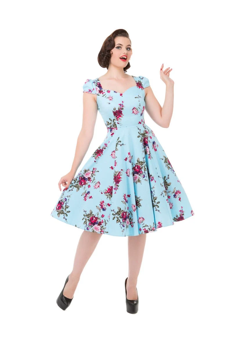 Blue Royal Ballet Swing Dress