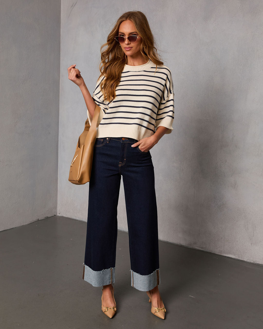 Clubhouse Culture Striped Sweater