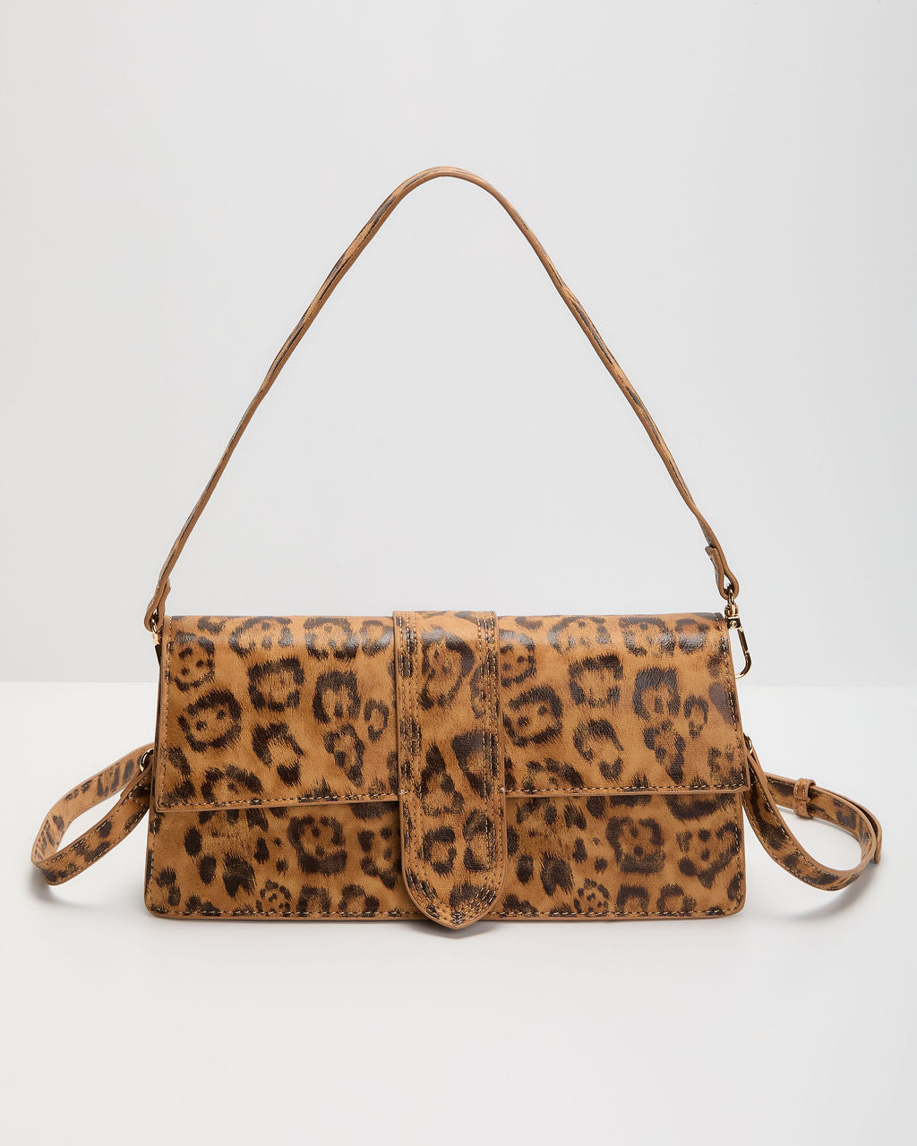 Geneva Leopard Shoulder Bag