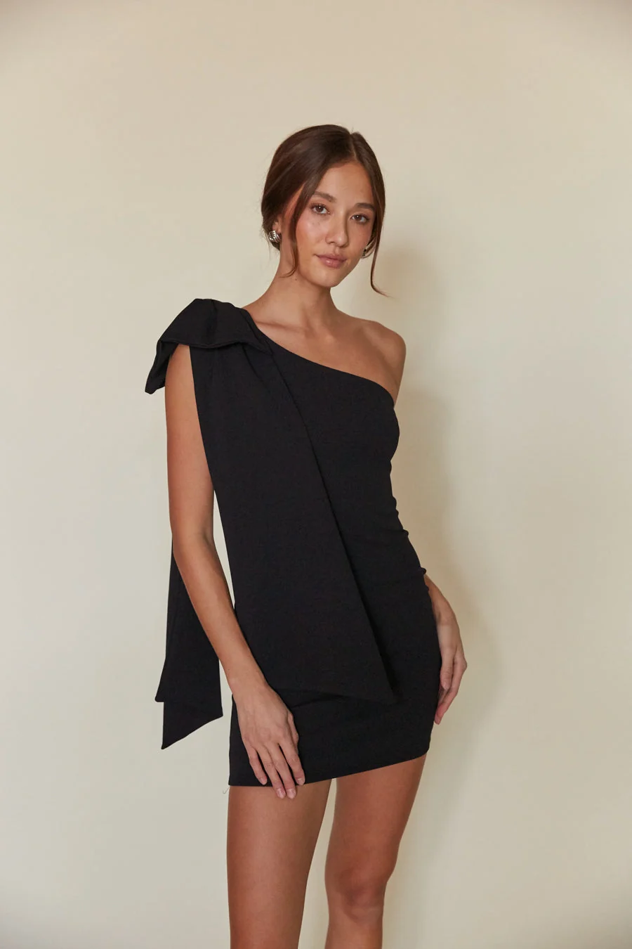 Mischa Bow Bodycon Mini Dress
