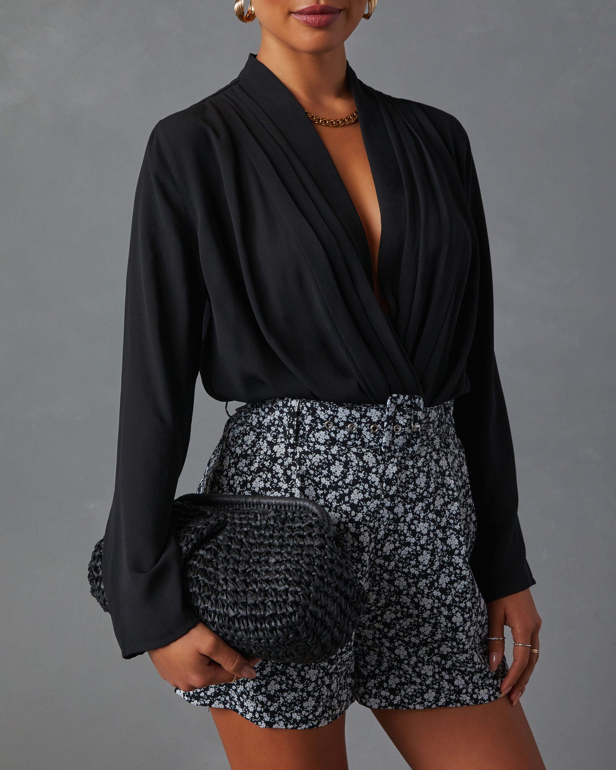 Poolside Straw Pouch Clutch