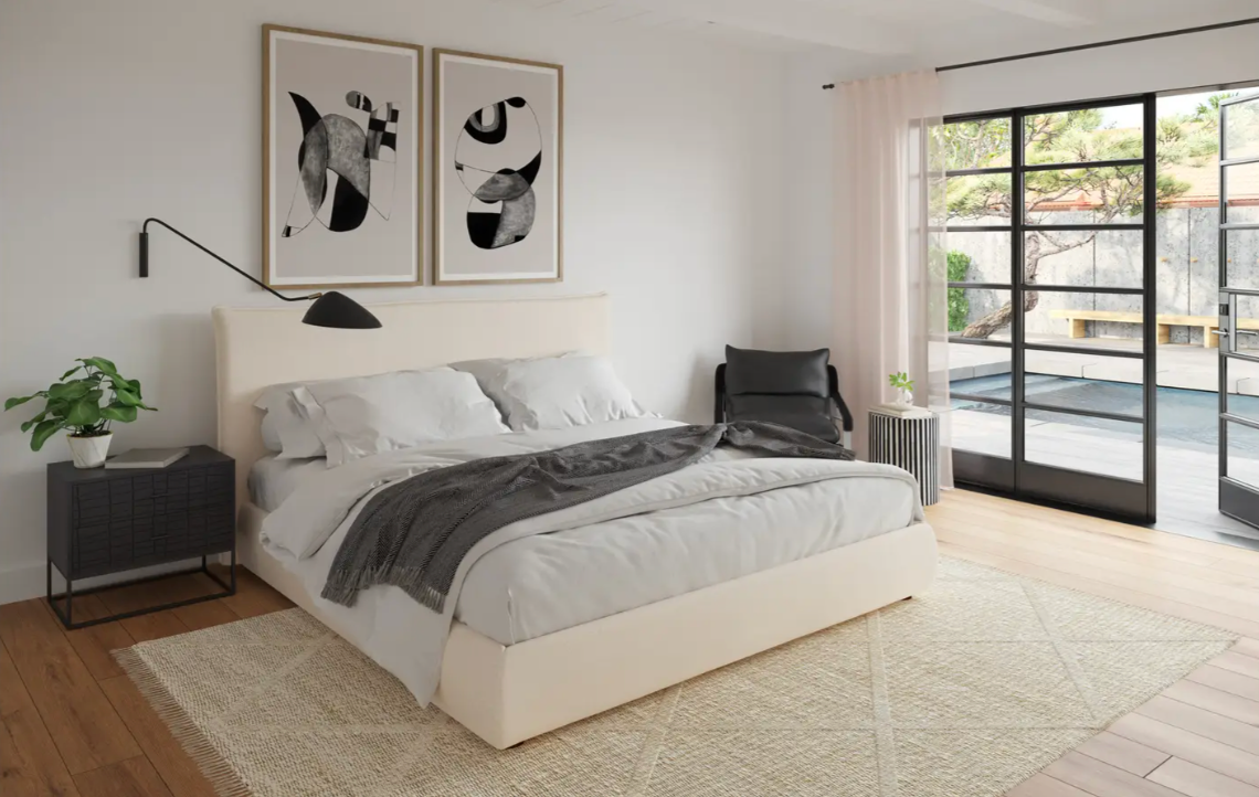 Connor Black Leather Club Chair