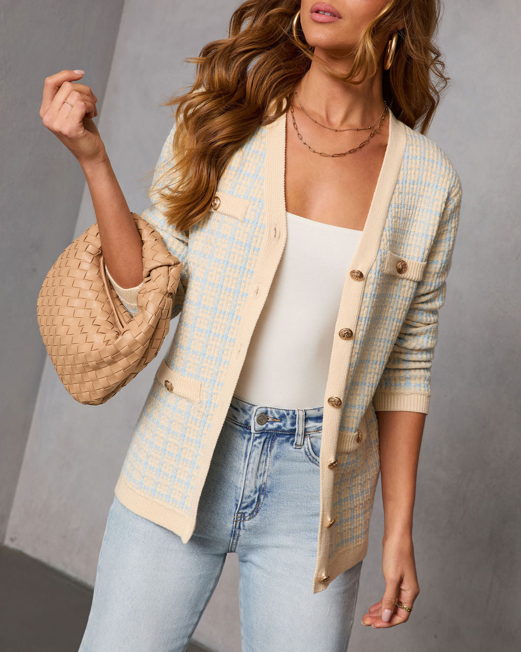 Pale Morning Knit Cardigan