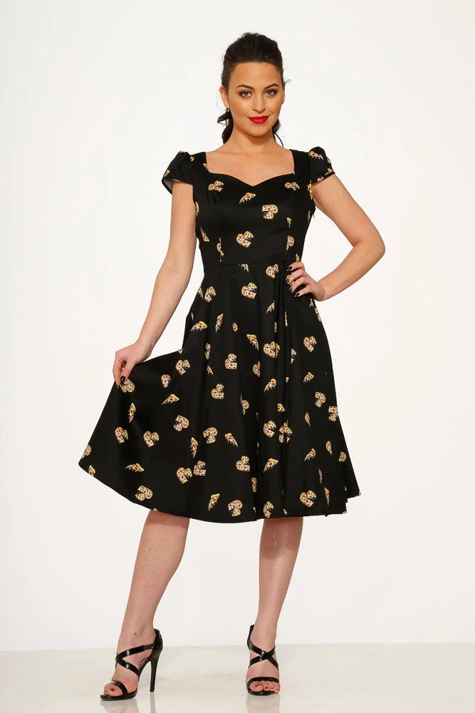 Love New York Pizzeria Swing Dress
