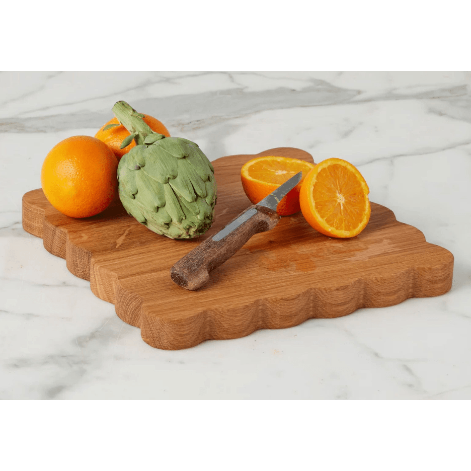 Acacia Wood Scalloped Cutting Boards