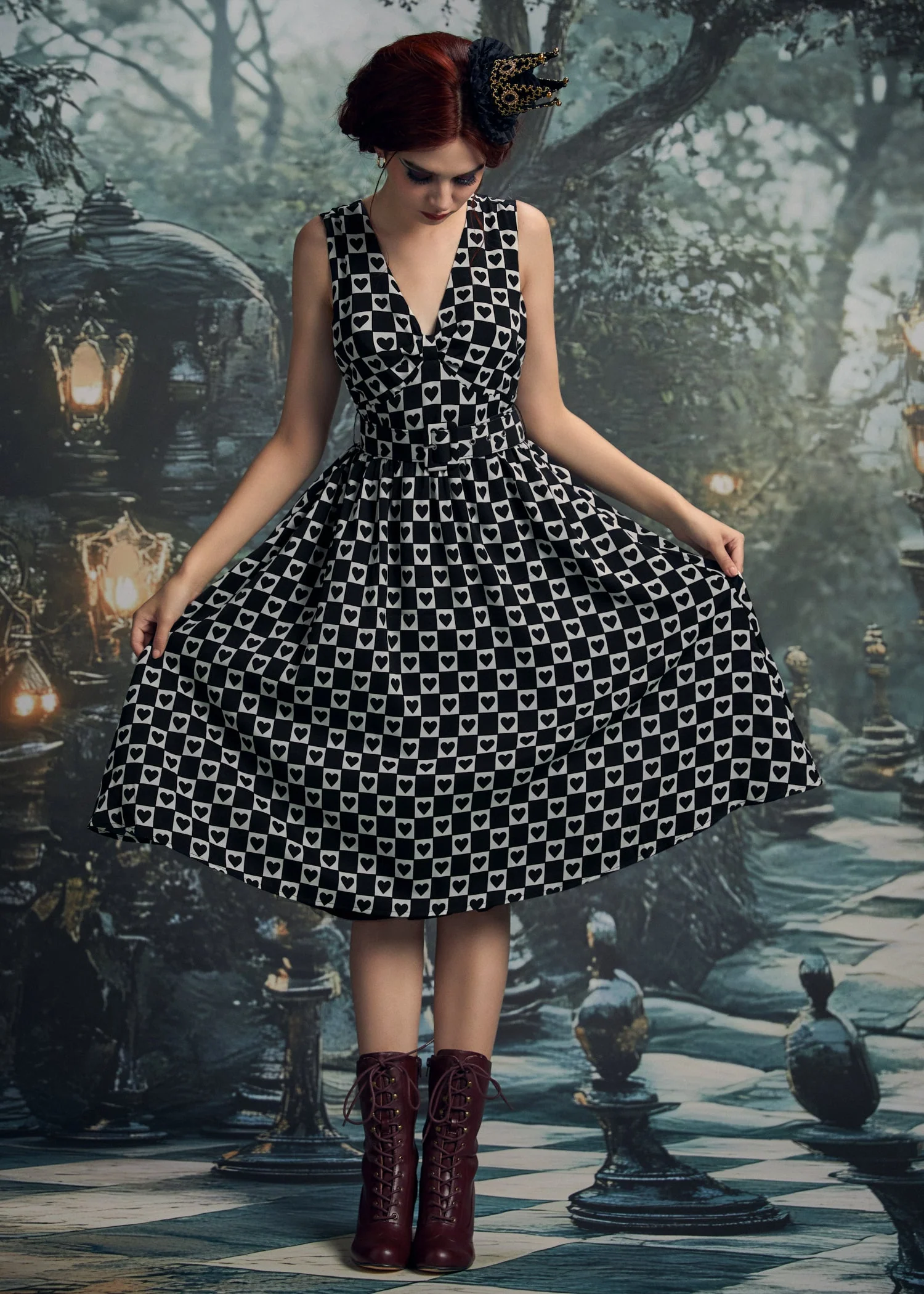 Hopeless Romantic Fit & Flare Dress