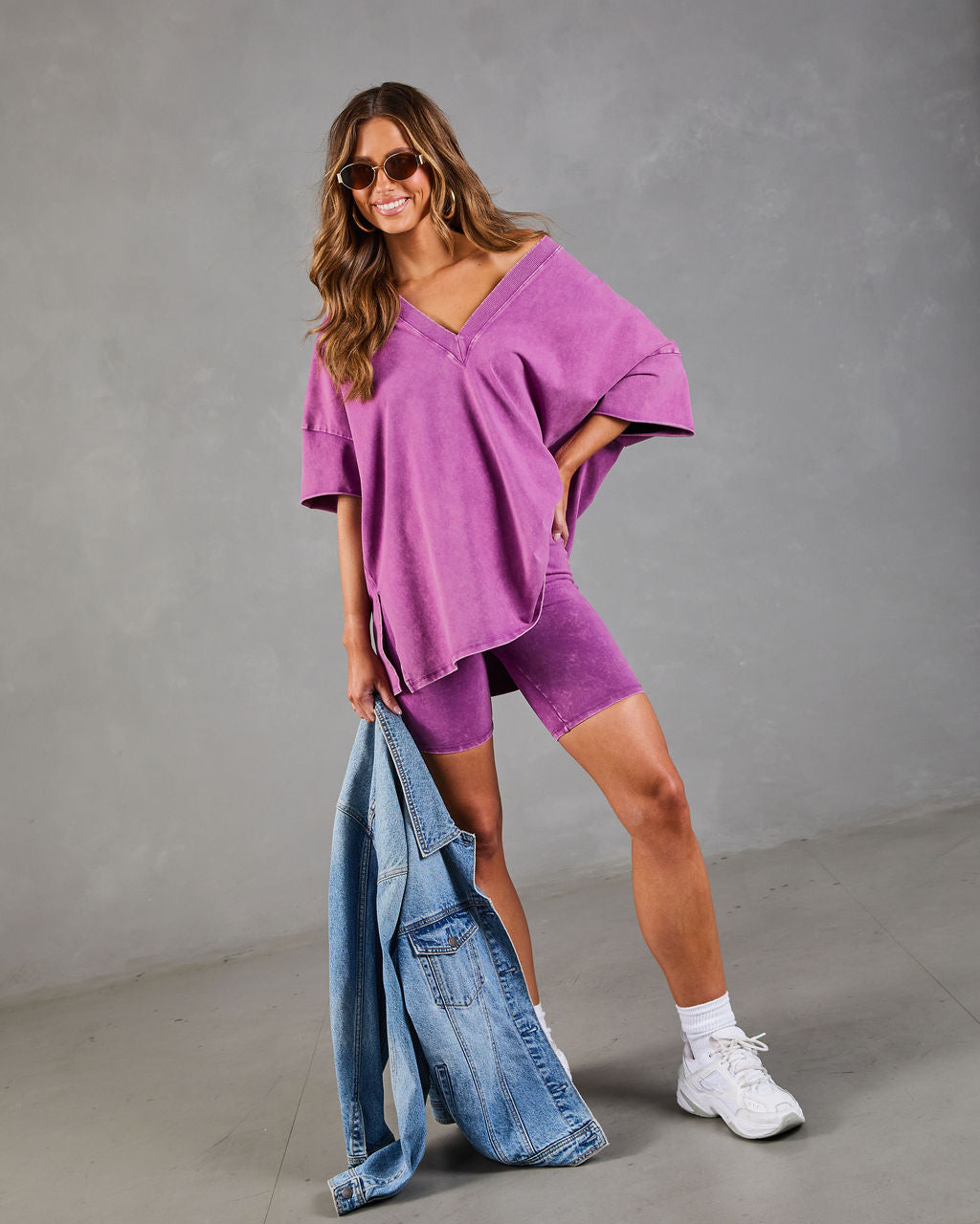 Modern Pulse Reversible Oversized Tee