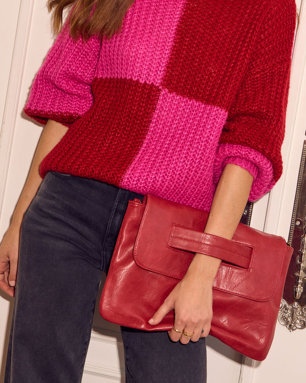 Come With Me Foldover Clutch